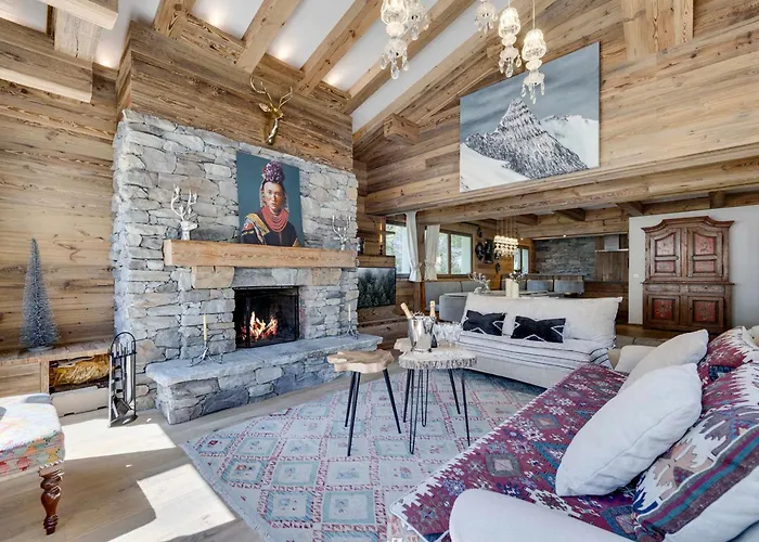 Chalet skis aux pieds avec piscine et sauna à Val-d'Isère - FR-1-567-126